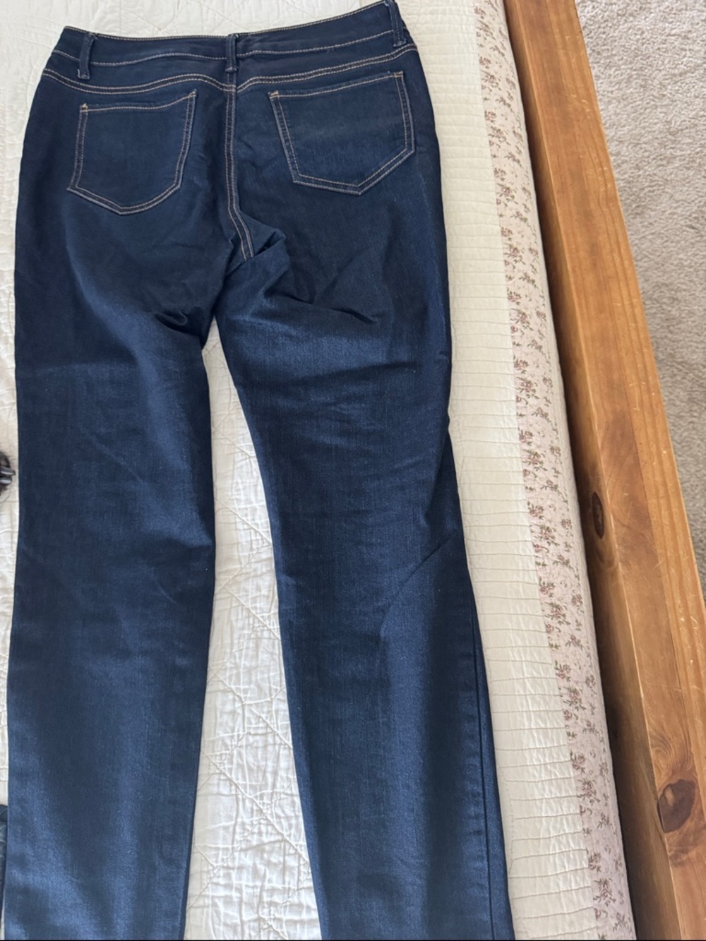Code Bleu Women's Straight Leg Jeans in Dark Indigo - Picture 6 of 9